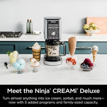 Load image into Gallery viewer, Ninja CREAMi Deluxe 11-in-1 Ice Cream and Frozen Treat Maker