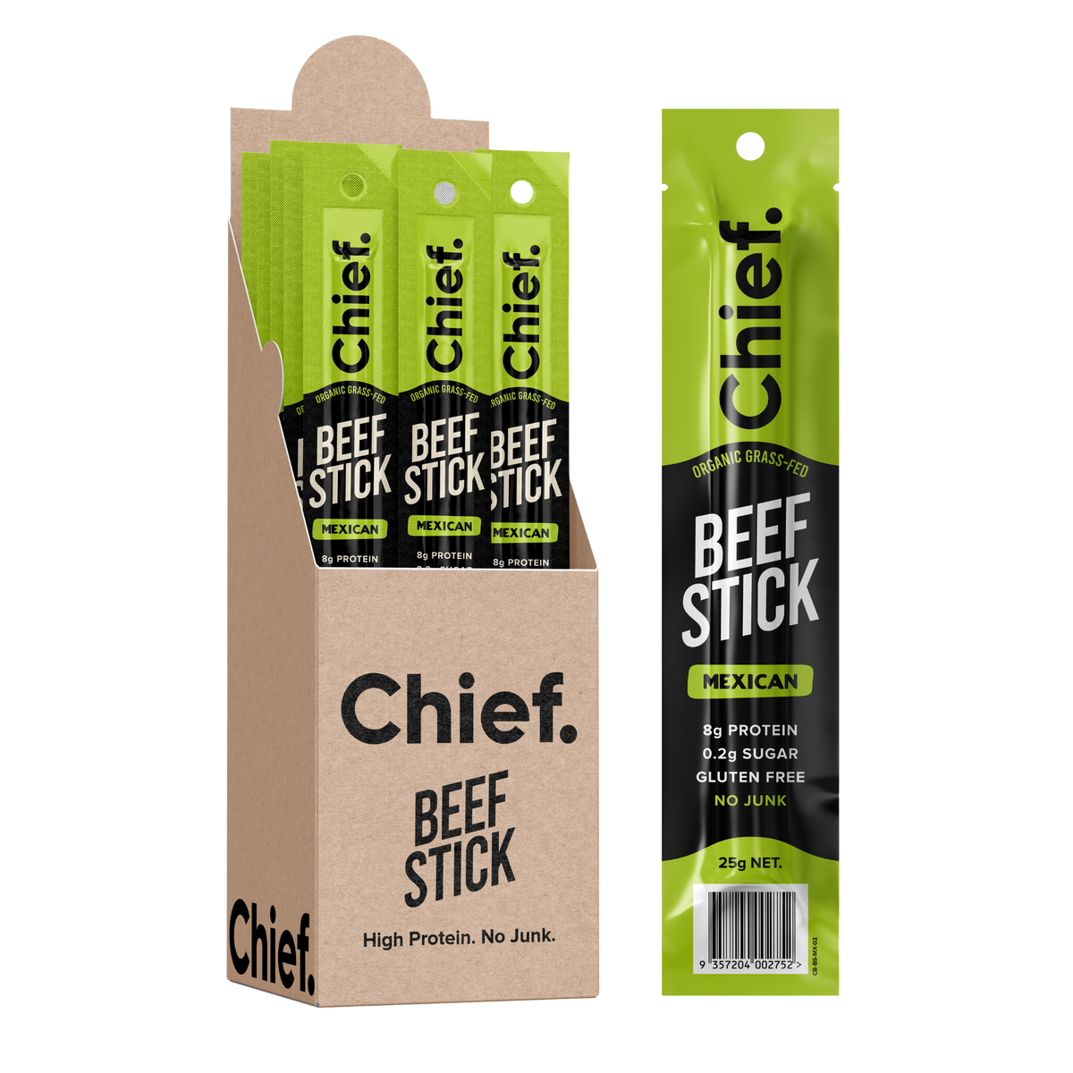 Organic Beef Sticks - Mexican