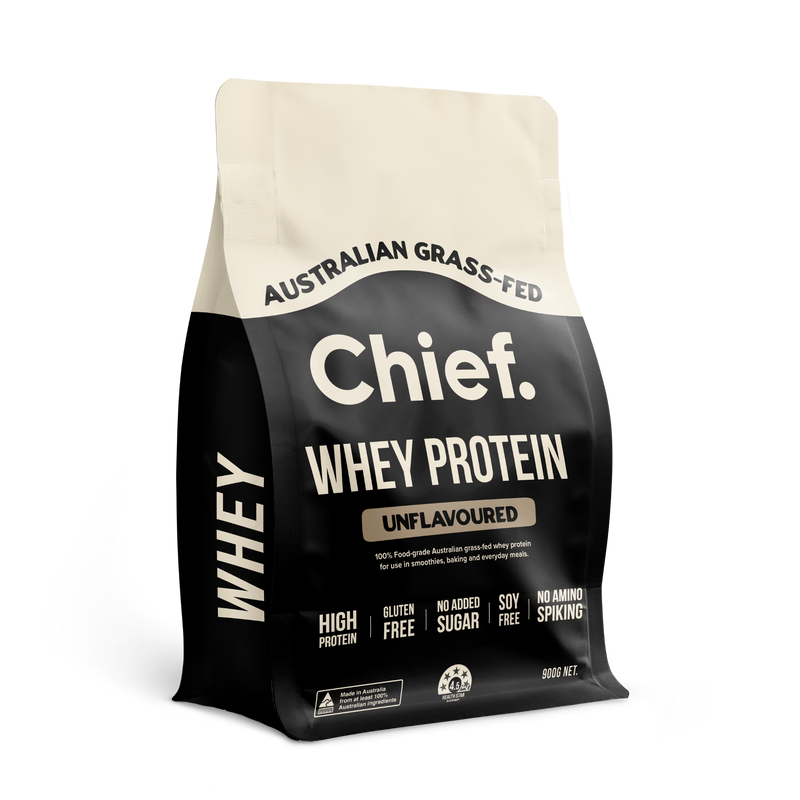 Grass-fed Whey Protein Powder - Unflavoured