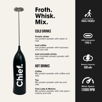 Rechargeable Mini Electric Stirrer and Frother