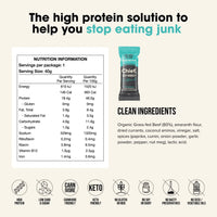 Organic Beef Bars - Traditional (12 bars) Chief Nutrition
