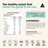 Collagen Protein Peanut Butter Bar (12 bars) - Batch Tested Chief Nutrition