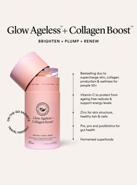 GLOW AGELESS™ + COLLAGEN BOOST™ SACHETS