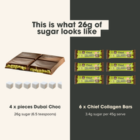 Collagen Protein Bars - Choc Pistachio