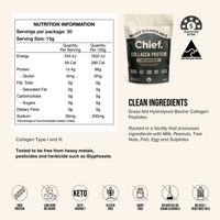 Grass-fed Collagen Powder - Unflavoured