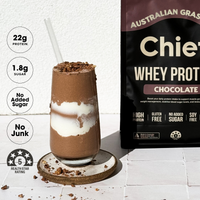 Grass-fed Whey Protein Powder - Smooth Chocolate