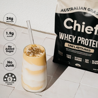 Grass-fed Whey Protein Powder - Unflavoured