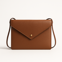 Linea Envelope Crossbody in brown