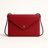 Linea Envelope Crossbody in red