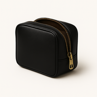 Tech Zipper Pouch in black