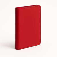 Passport Travel Wallet in red
