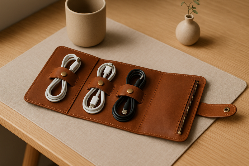 Tri-fold Cable Organizer