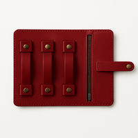 Tri-fold Cable Organizer in red